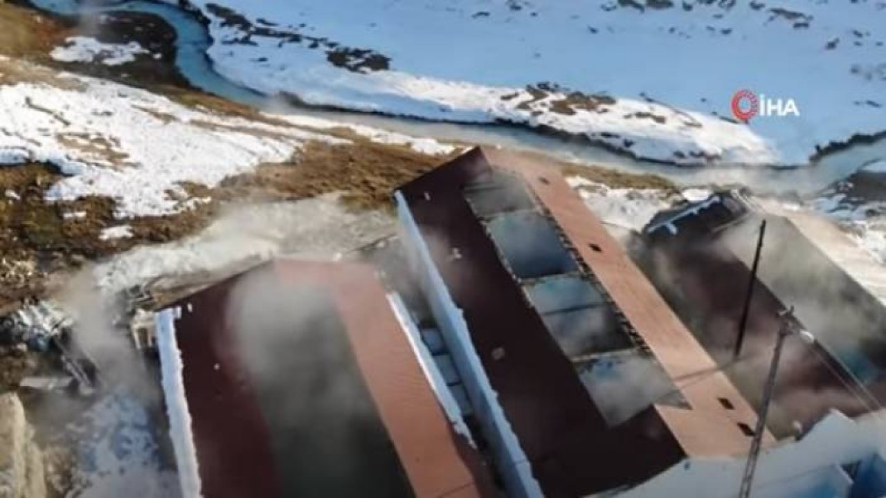 Dondurucu Soğuklarda Şifa Arayanların Uğrak Mekanı; Diyadin Kaplıcaları