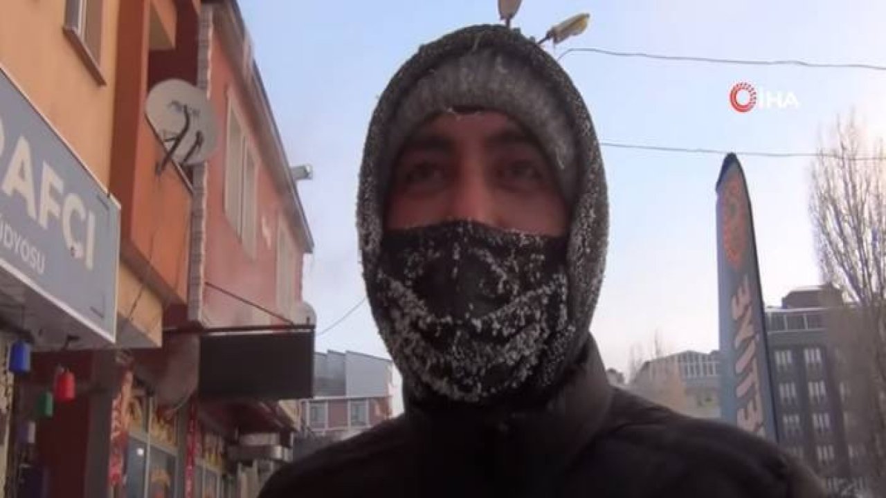"Vallahi Hava Çok Güzel" Kars -30 Dereceyi Gördü!
