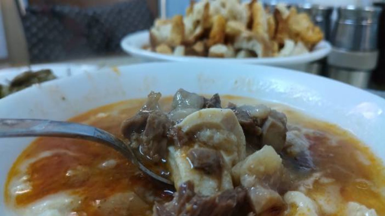 Soğuk havalarda doğal şifa deposu ’Kelle paça’ çorbası