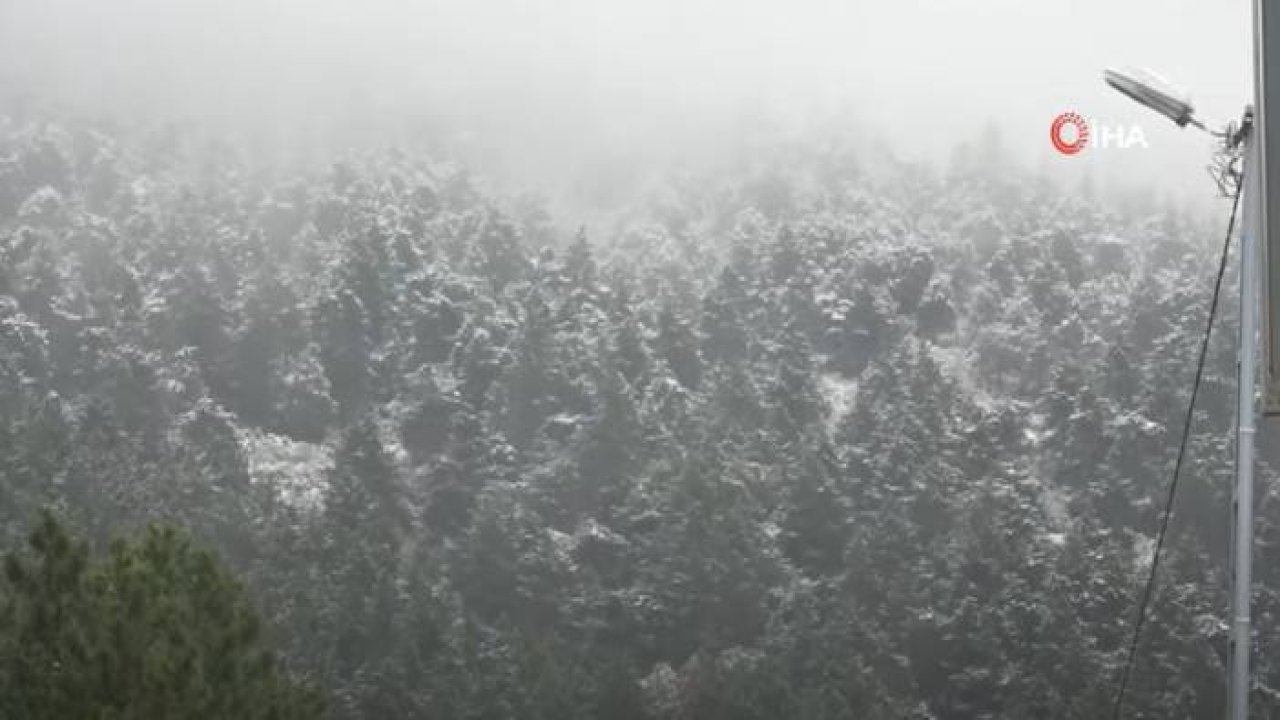 İstanbul’da Yüksek Kesimler Yeniden Beyaza Büründü