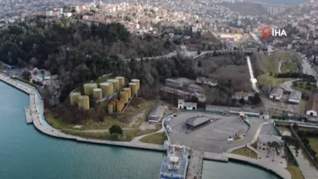 Beykoz’da Yapımı 1950’li Yılına Dayanan Petrol Dolum Tesisi Çürümeye Yüz Tuttu