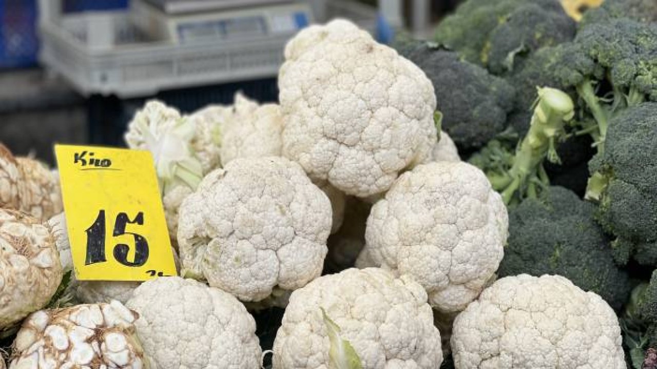 Şubat ayında fiyatı en çok artan karnabahar 15 TL’den alıcı buluyor