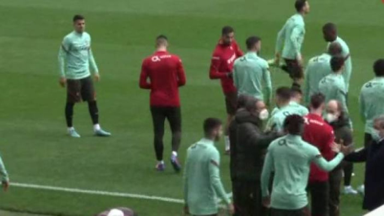 Portekiz, Türkiye maçı öncesi son antrenmanını yaptı