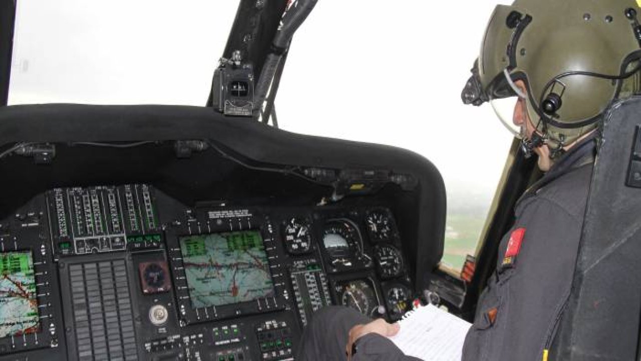 Elazığ'da bayram öncesi helikopter destekli trafik denetimi