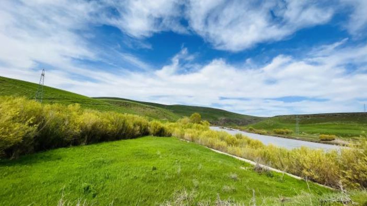 Ağrı, yeşilin tonlarıyla ışık saçtı