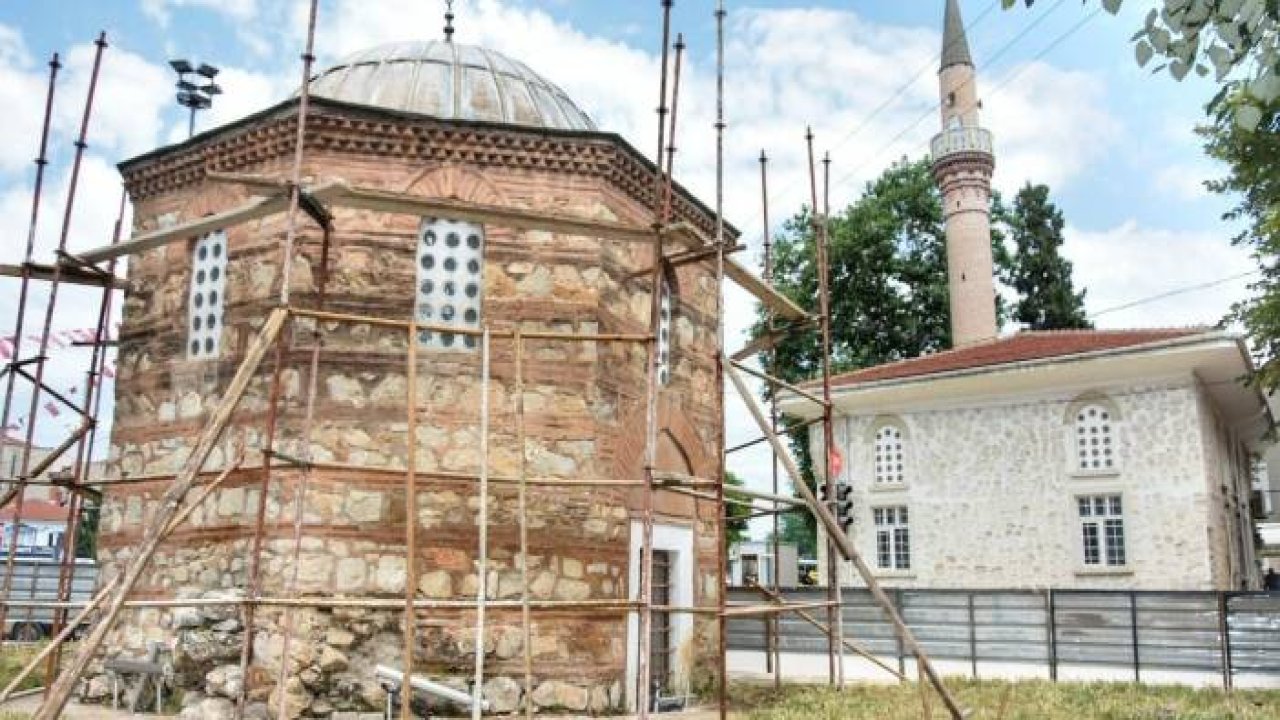 Osmanlı'nın ilk başkenti Yenişehir’de tarihi eserlerin etrafı açılıyor