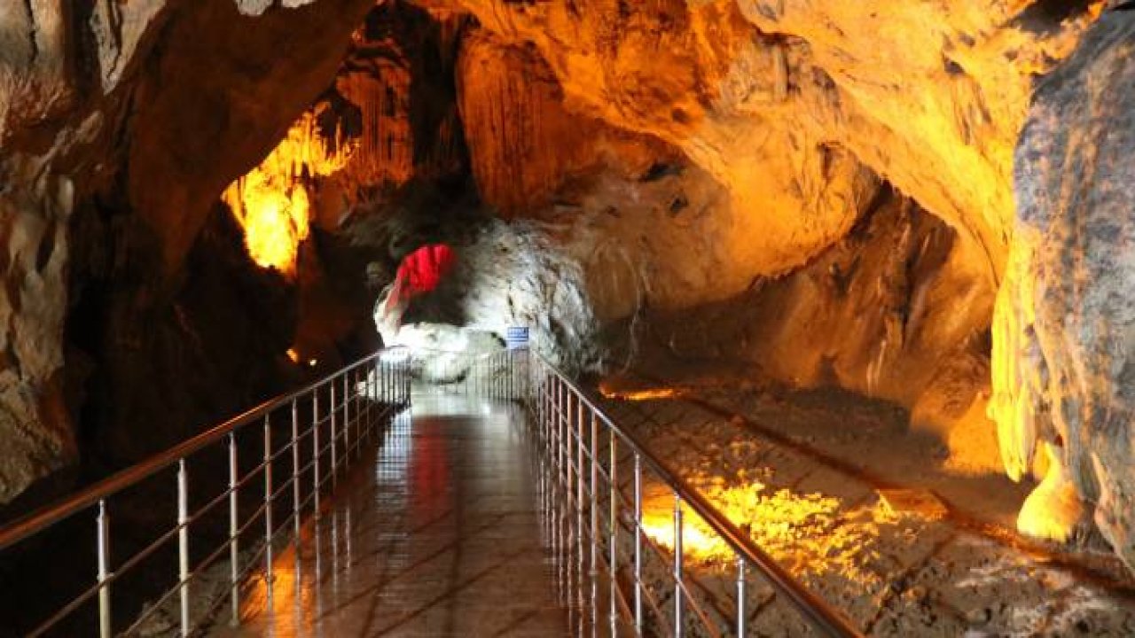 Gökgöl Mağarasına rekor ziyaretçi