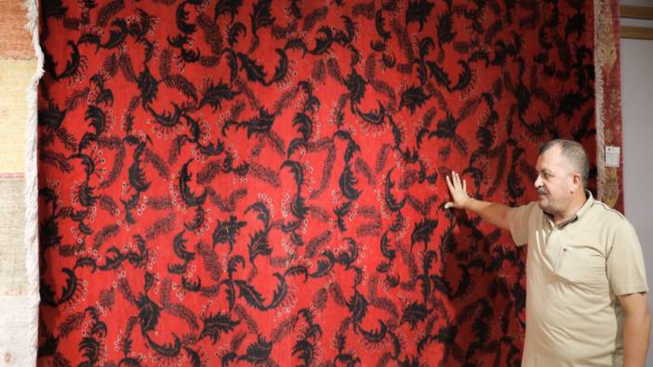 Zeki Müren'in halı koleksiyonunun son parçası