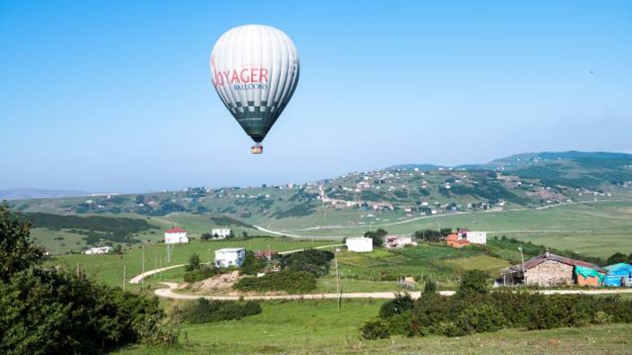 Yaylada balon turizmi başlıyor