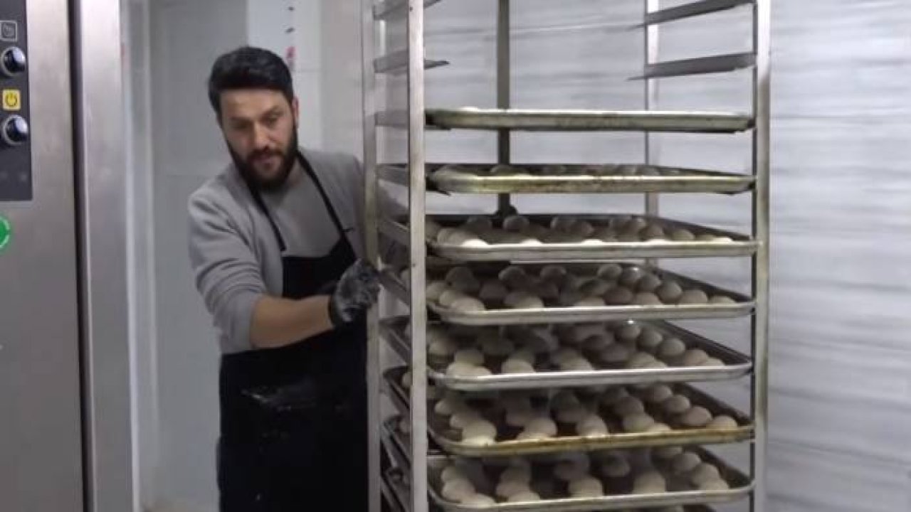 Okulda her gün 10 bin ekmek üretiliyor