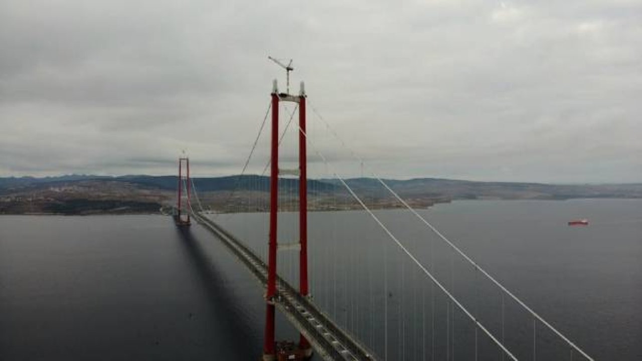 1915 Çanakkale Köprüsü'nü bir yılda 2.2 milyon araç kullandı