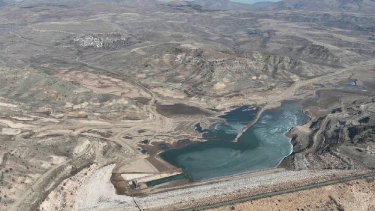 Sevindiren manzara, çöle dönmüştü adeta yeniden doldu taştı