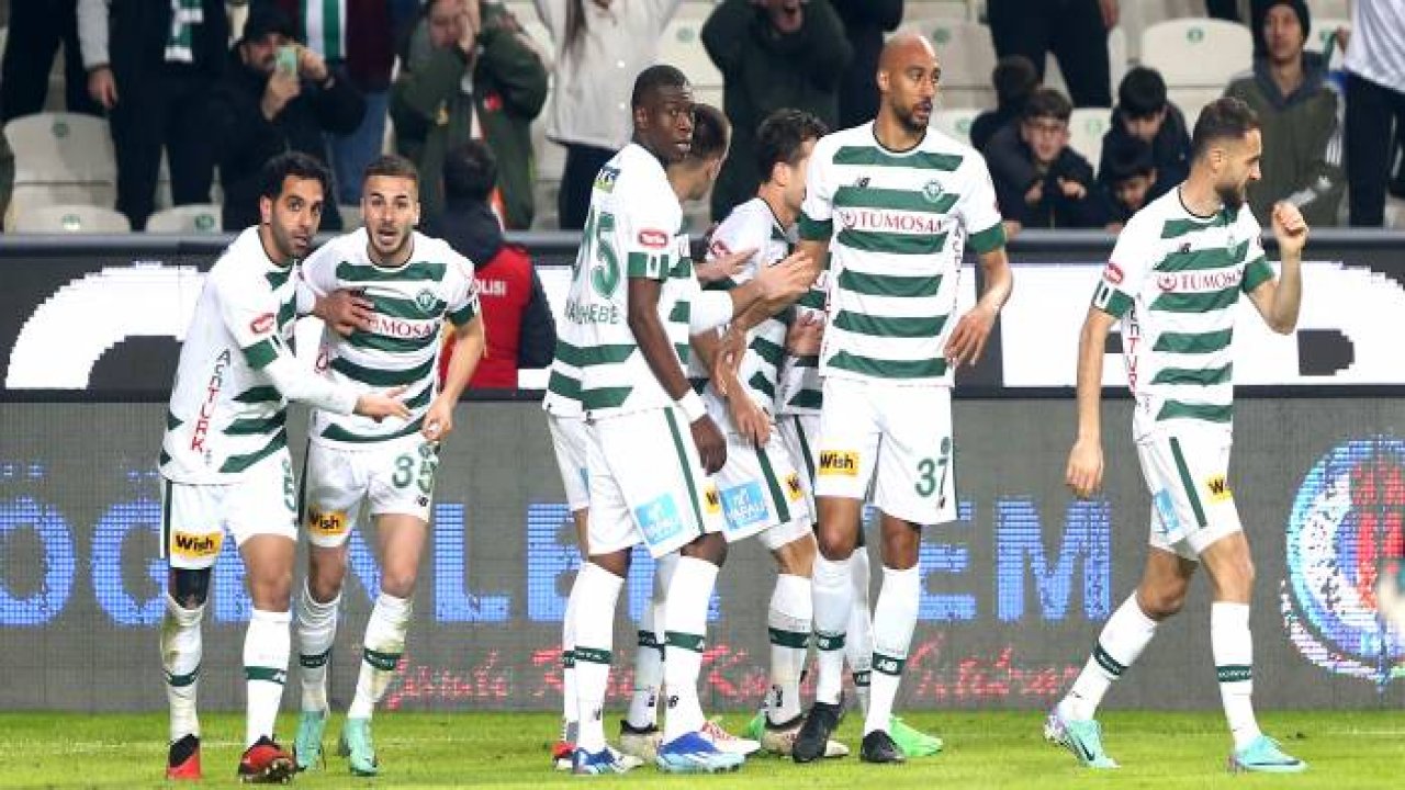 Konyaspor-Hatayspor maçının öyküsü