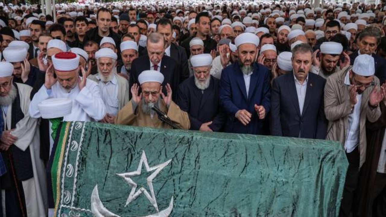 İsmailağa Cemaati lideri Hasan Kılıç Hocaefendi son yolcuğununa uğurlandı