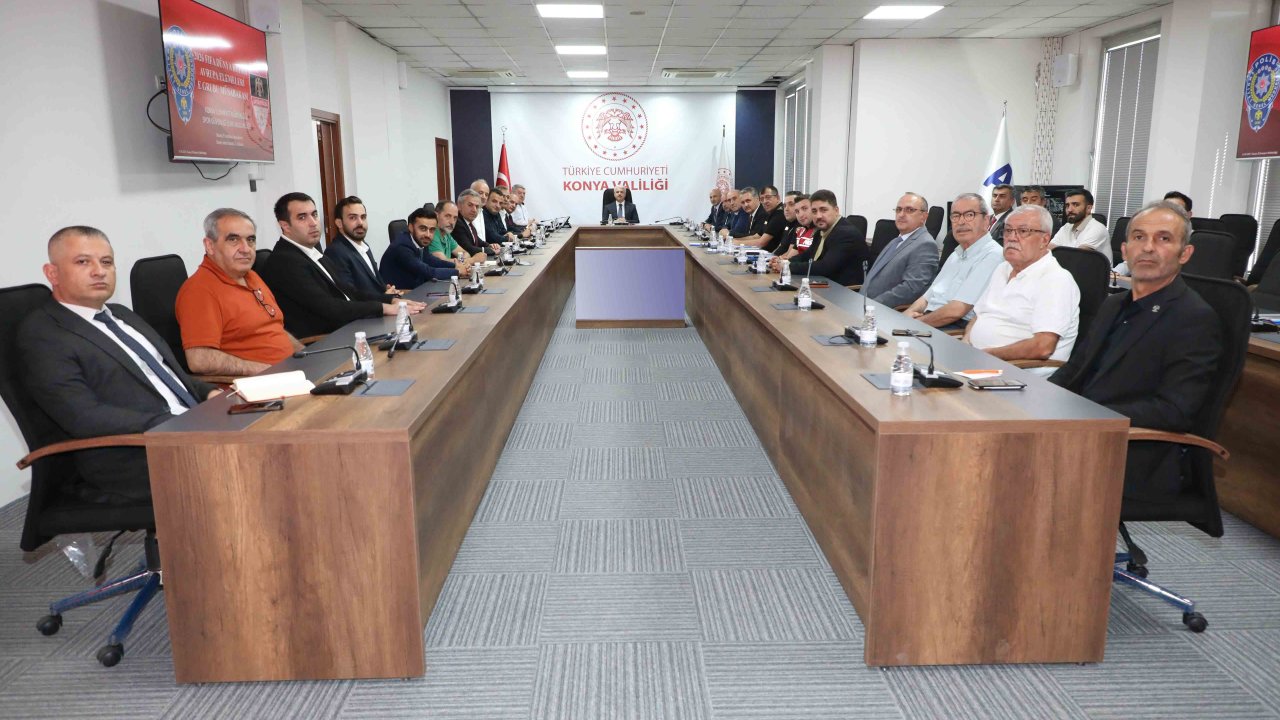 İl güvenlik kurulu toplandı