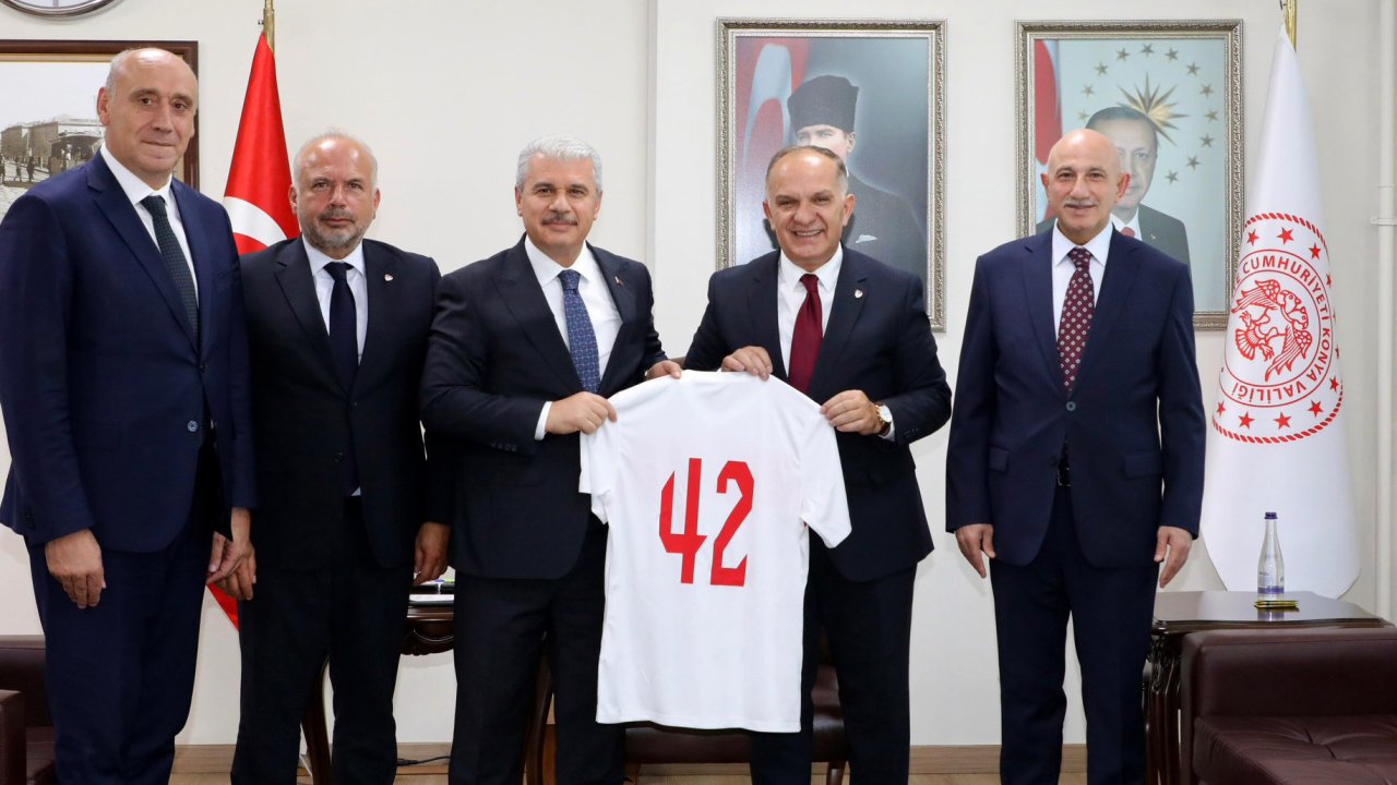 TFF heyeti Konya'da