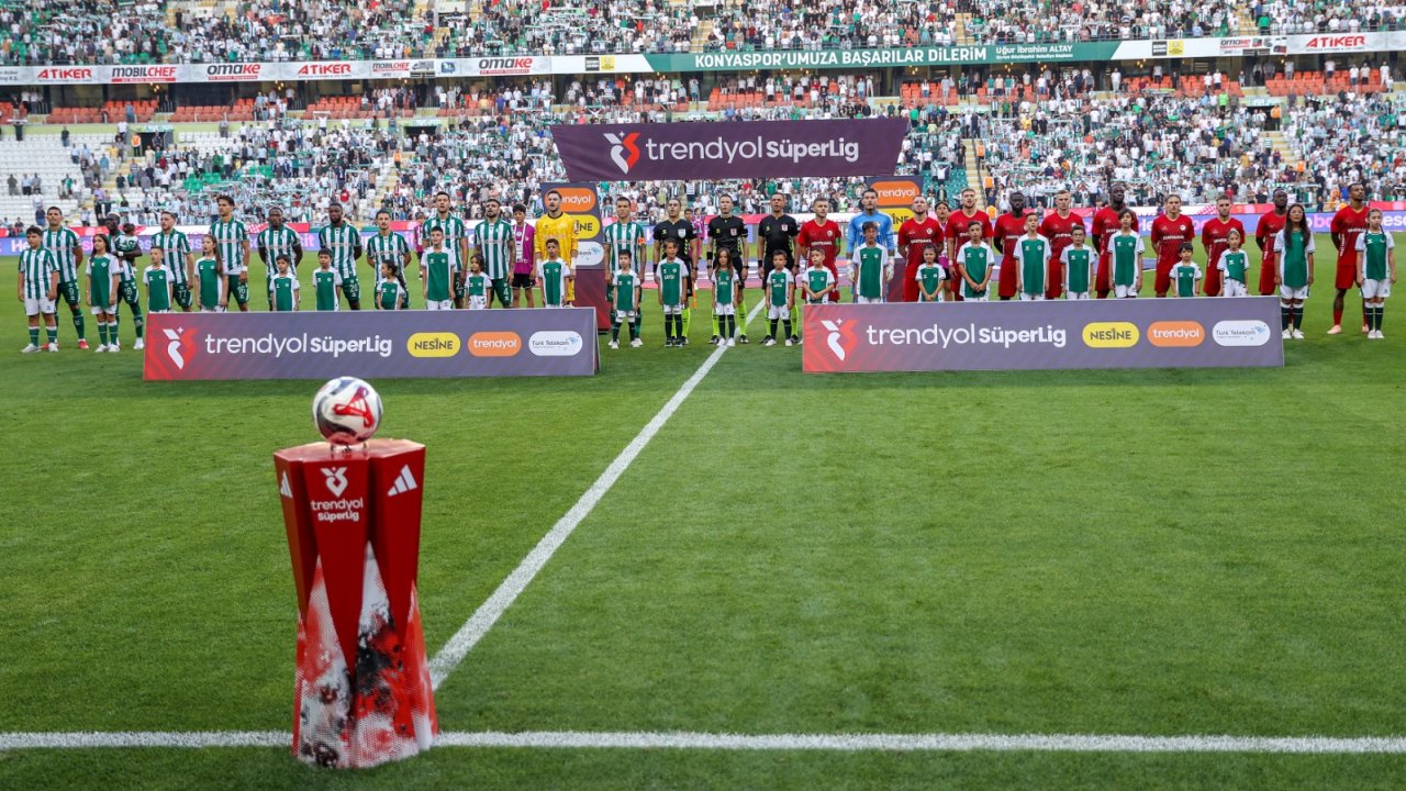 Konyaspor: 1 Gaziantep Fk: 0 ilk yarı sonucu