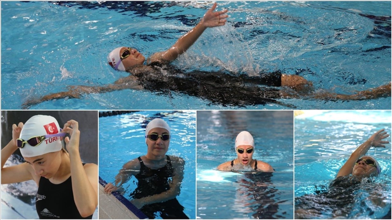 Özel sporcu Gizem'in gözü olimpiyatlarda