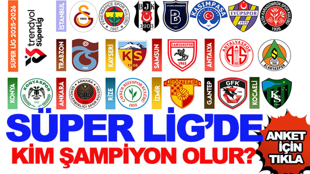 Süper Lig'de kim şampiyon olacak?