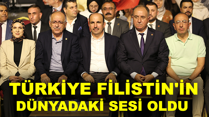 MHP Genel Başkan Yardımcısı Kalaycı: Türkiye Filistin'in dünyadaki sesi oldu