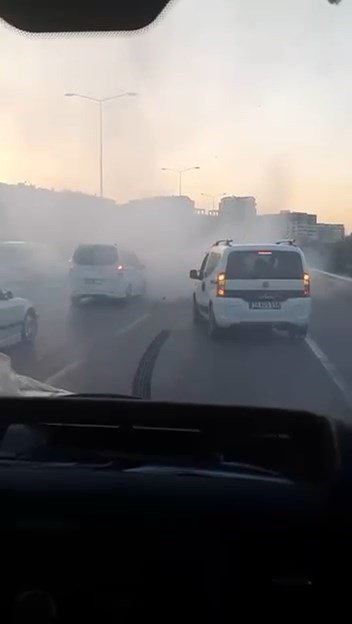 Düğün konvoyu, yine alışıldık görüntüler