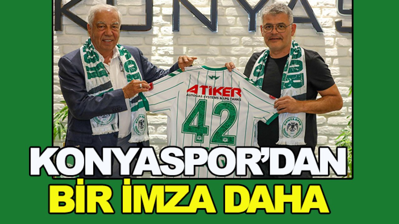 Konyaspor'dan bir imza daha