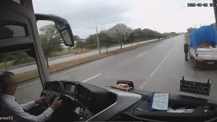 Samsun’da 2 kişinin öldüğü otobüs kazasının dehşet görüntüleri ortaya çıktı