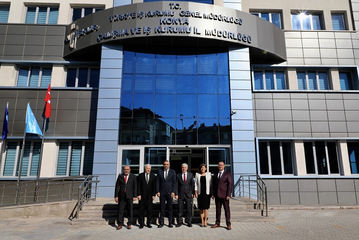 Vali Akın,  İŞKUR İl Müdürlüğünü ziyaret etti