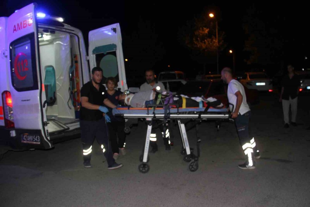 Konya’da otomobiller çarpıştı: 4 yaralı