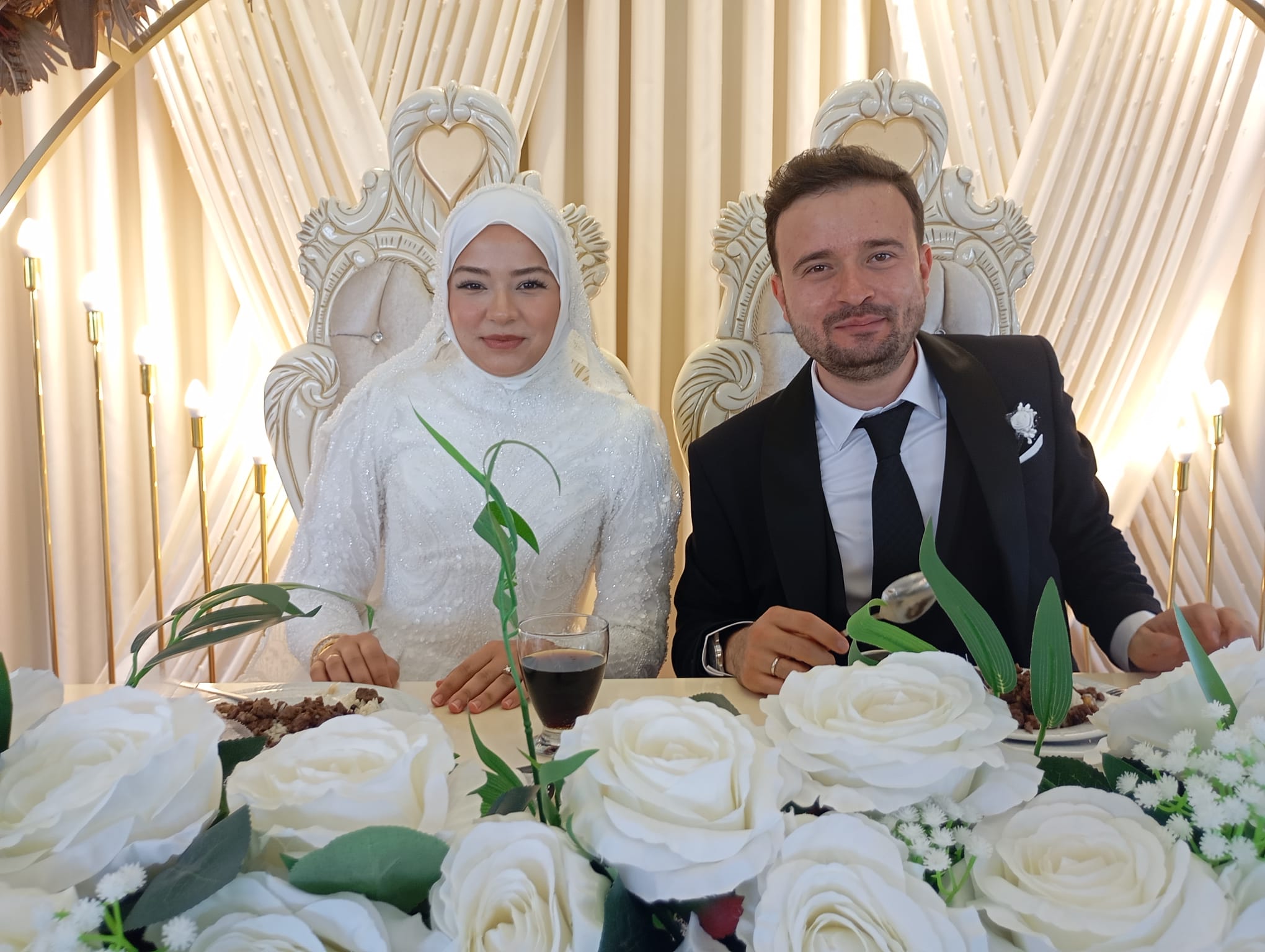 Ceylan ve Çetintaş ailelerinin mutlu günü