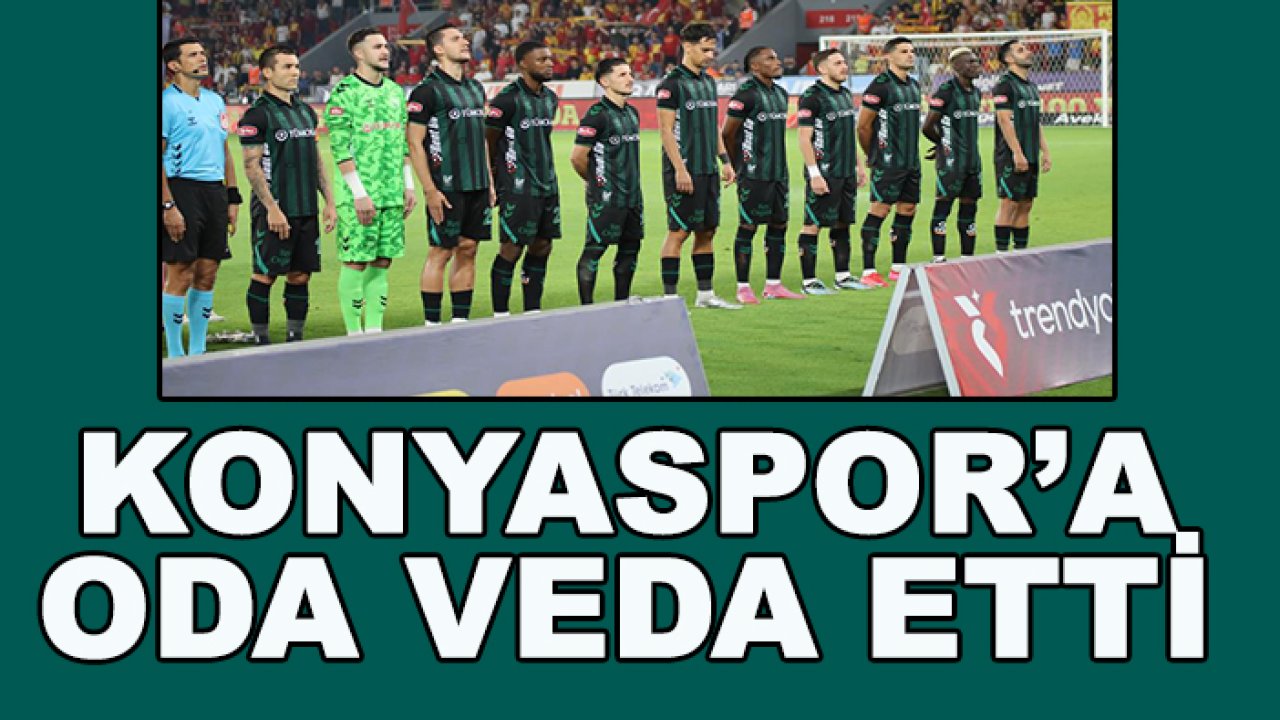 Konyaspor'a bir oyuncu daha veda etti