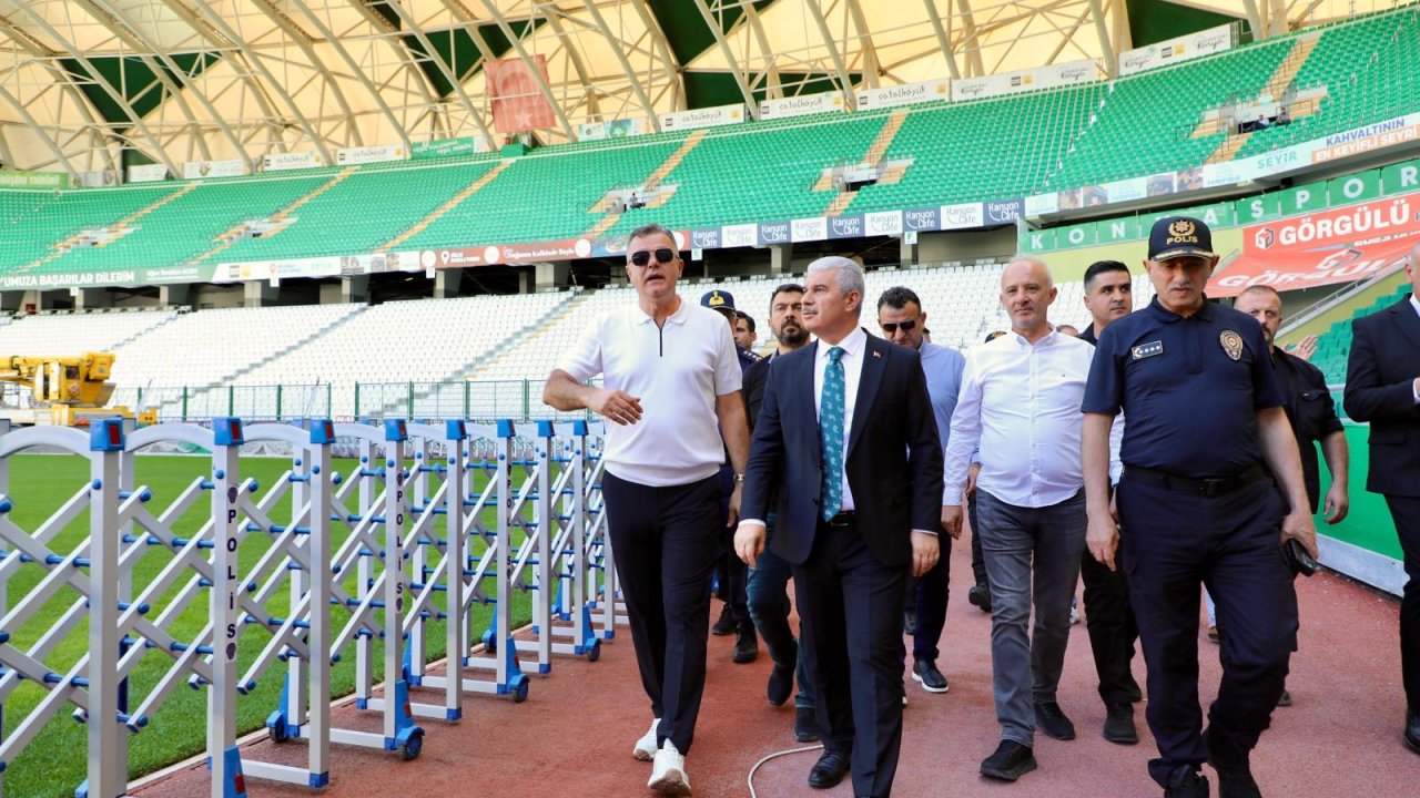 Konya milli takımı bekliyor