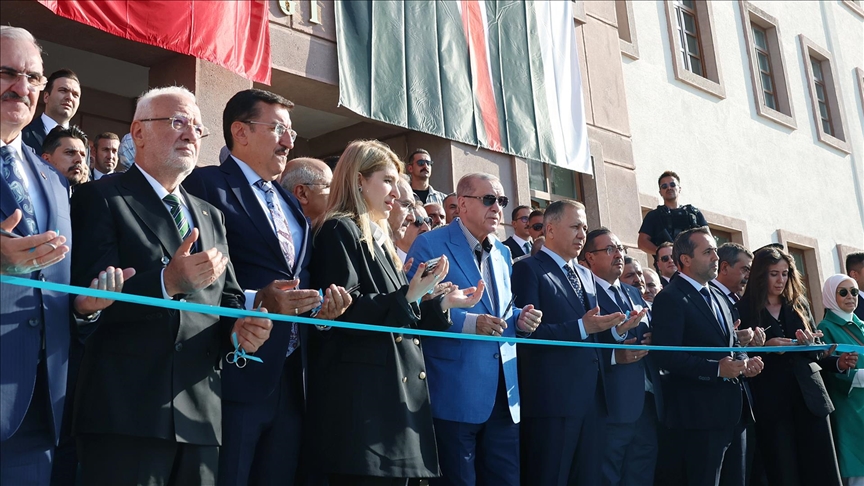 Cumhurbaşkanı Erdoğan yeni valilik binasının açılış törenine katıldı