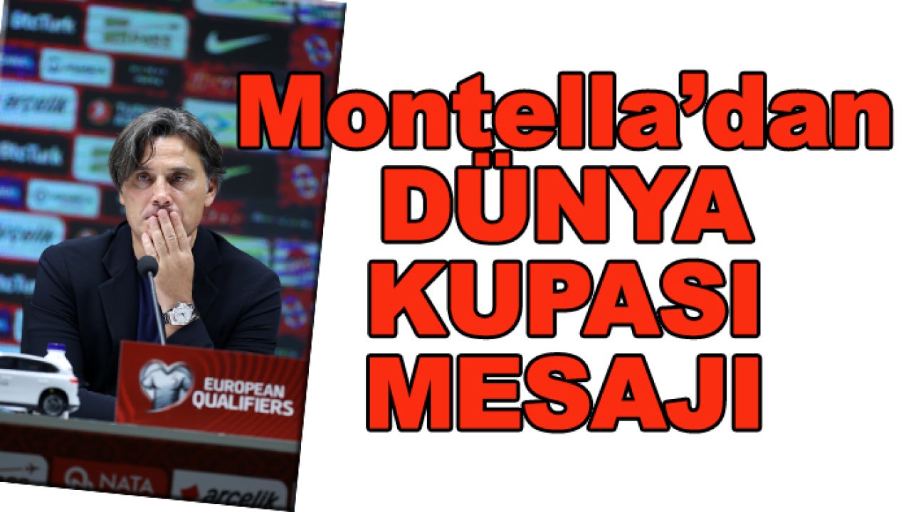 Montella Konya'dan dünyaya mesaj verdi