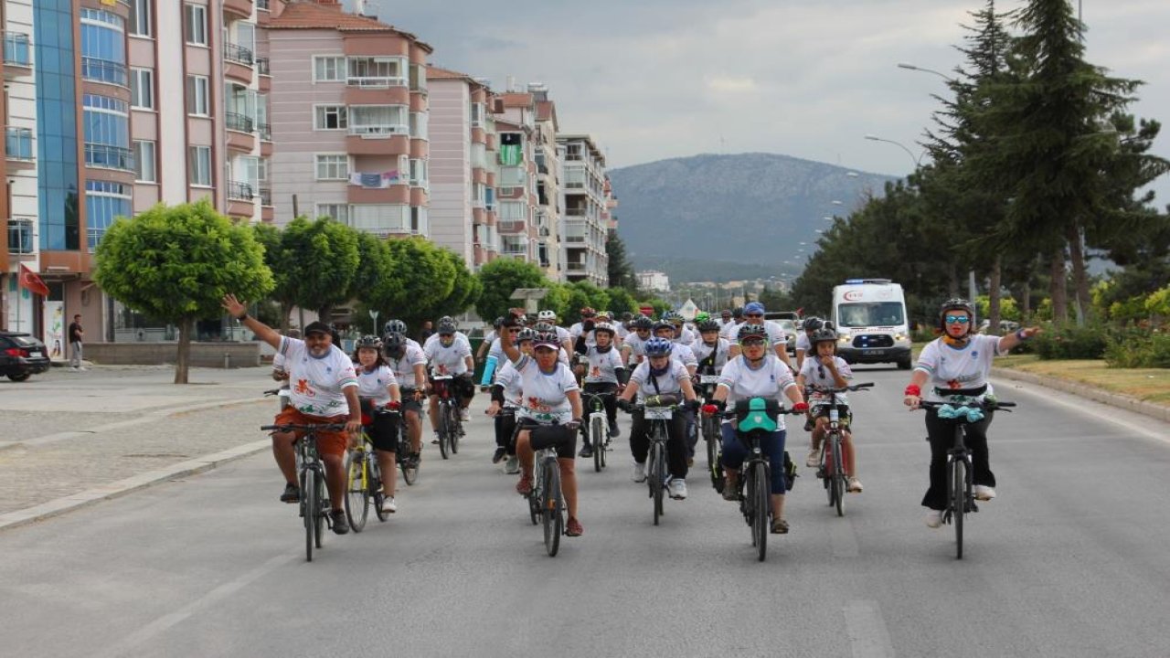 Beyşehir'de bisiklet coşkusu