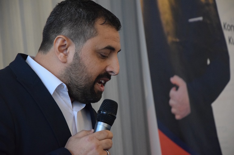 Başkan adayı Abdullah Çiftci, kuyumcu ve emlakçı esnafına seslendi