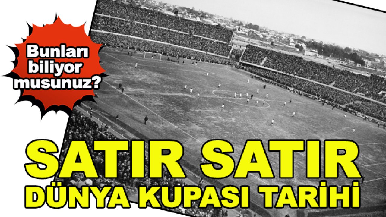 Dünya Kupası'nda tarih bunları yazdı
