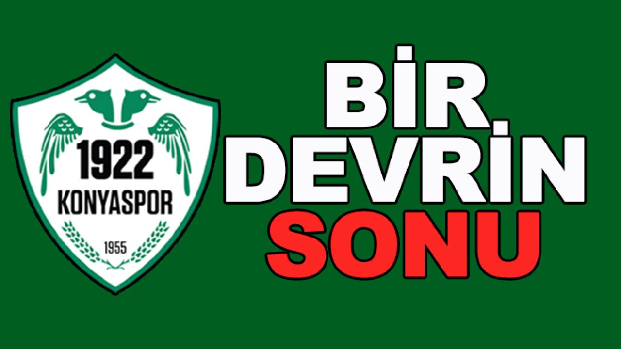 1922 Konyaspor tarih oldu
