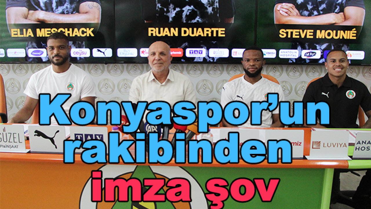Alanyaspor Konyaspor maçı öncesi şov yaptı