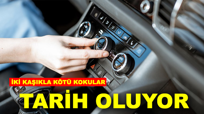 Oto temizlikte yeni trend: İki kaşıkla kötü kokular tarih oluyor