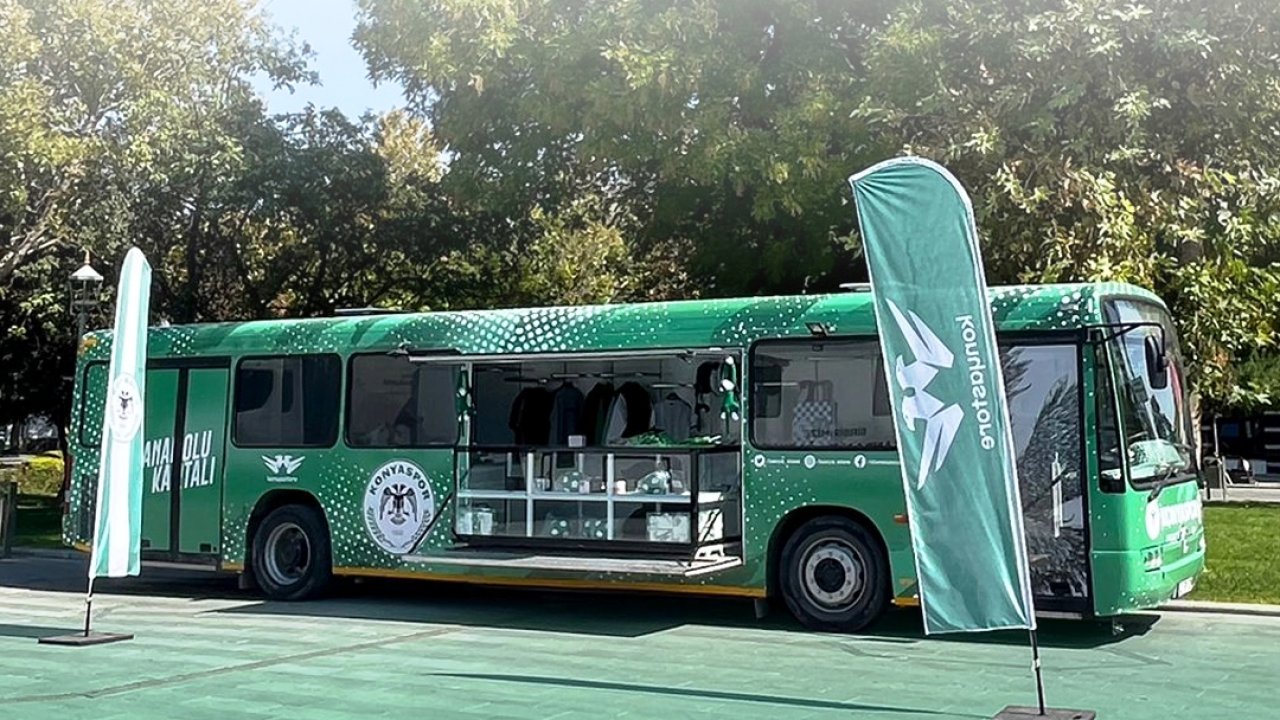Konyaspor'un ürünleri Kültür Park'ta