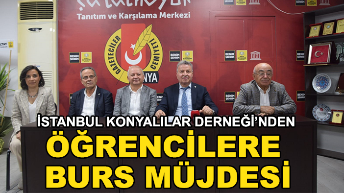 İstanbul Konyalılar Derneği’nden öğrencilere burs müjdesi