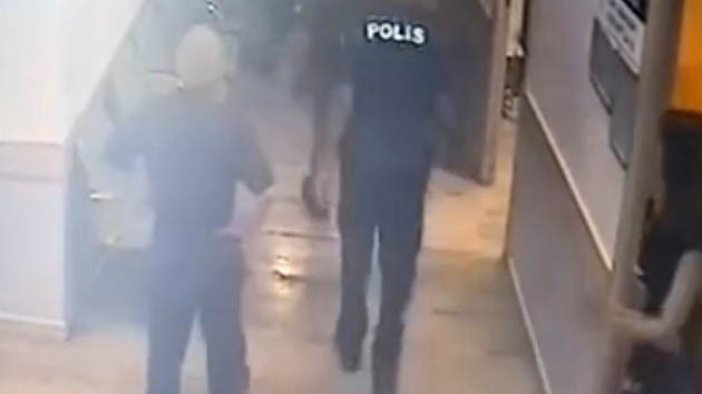 Mardin’de aile hekimine darp anı güvenlik kamerasında