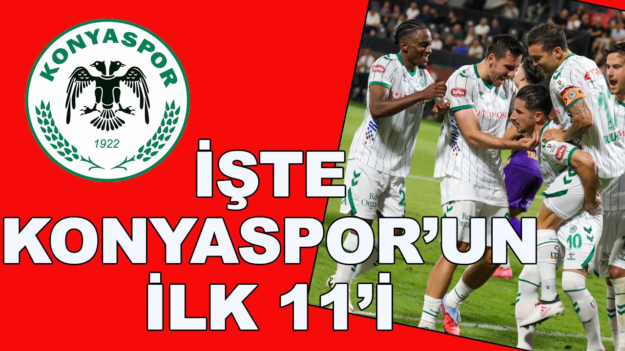 Galatasaray-Konyaspor maçının 11’i belli oldu