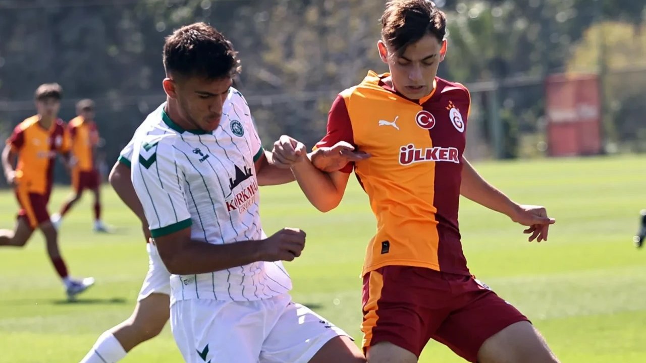 Konyaspor'un gençleri Galatasaray maçından galip