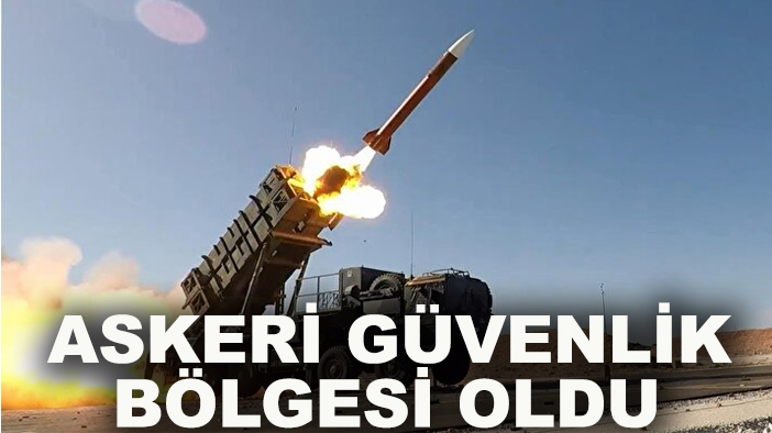 Konya’da koordinatları belirlenen alan askeri güvenlik bölgesi oldu