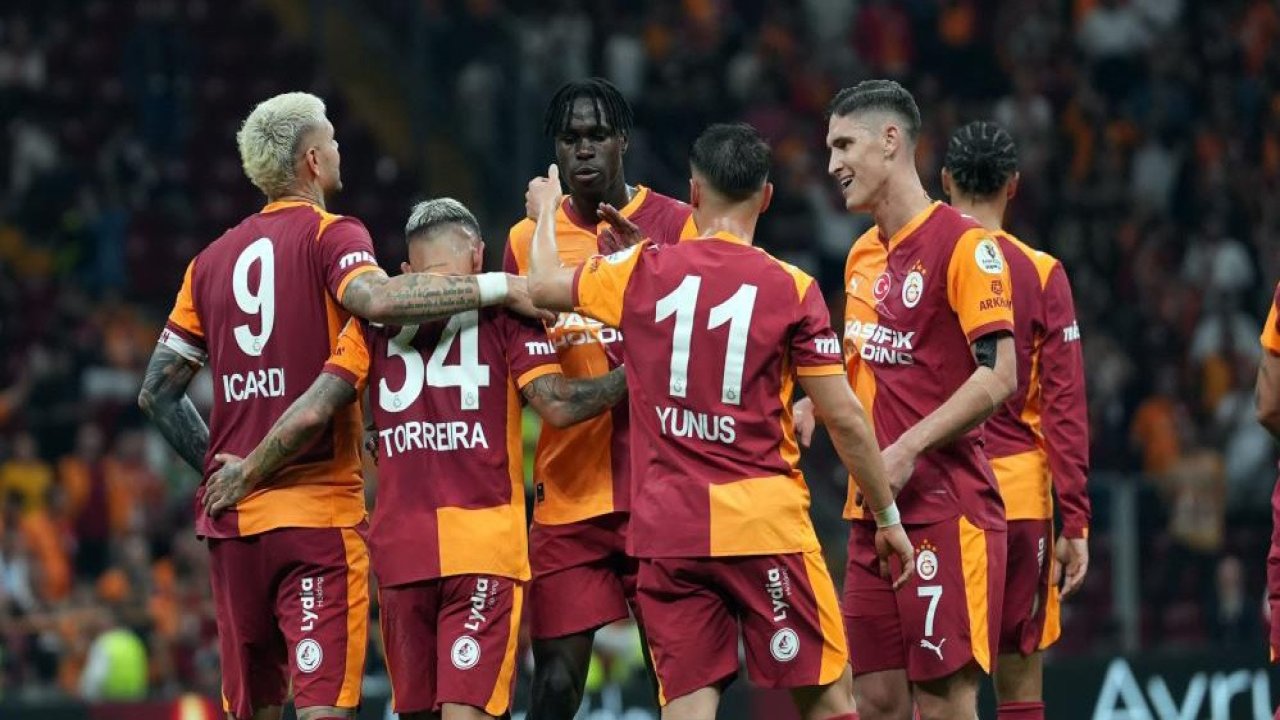 Galatasaray gollerine devam ediyor
