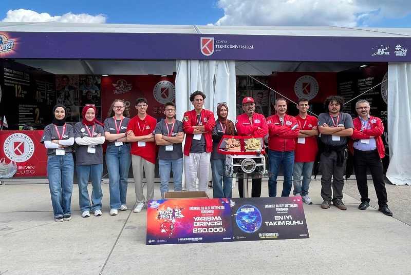 KTÜN'lü öğrenciler  TEKNOFEST 2025’te ödüle doymadı