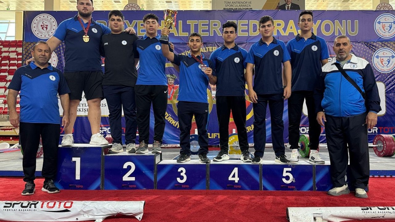 Selçuklu Belediyespor Türkiye üçüncüsü oldu