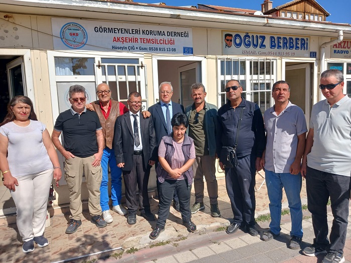 Görmeyenleri Koruma Derneği Başkanı Özcan: Amacımız üyelerimizin sorunlarını çözmek